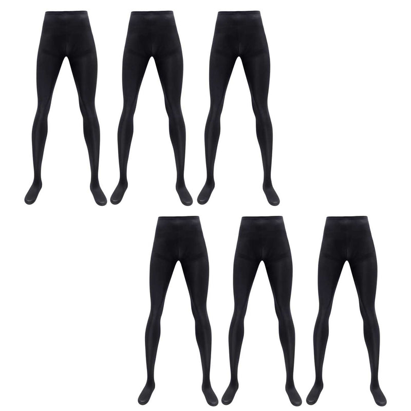 Pack de 6 Panty Semi Transparente Control Superior 120 Denier Premium Mujer