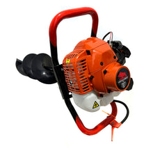 Cargar imagen en el visor de la galería, Barreno ahoyador a Gasolina 2HP 41,5cc con brocas de 100-150-200mm