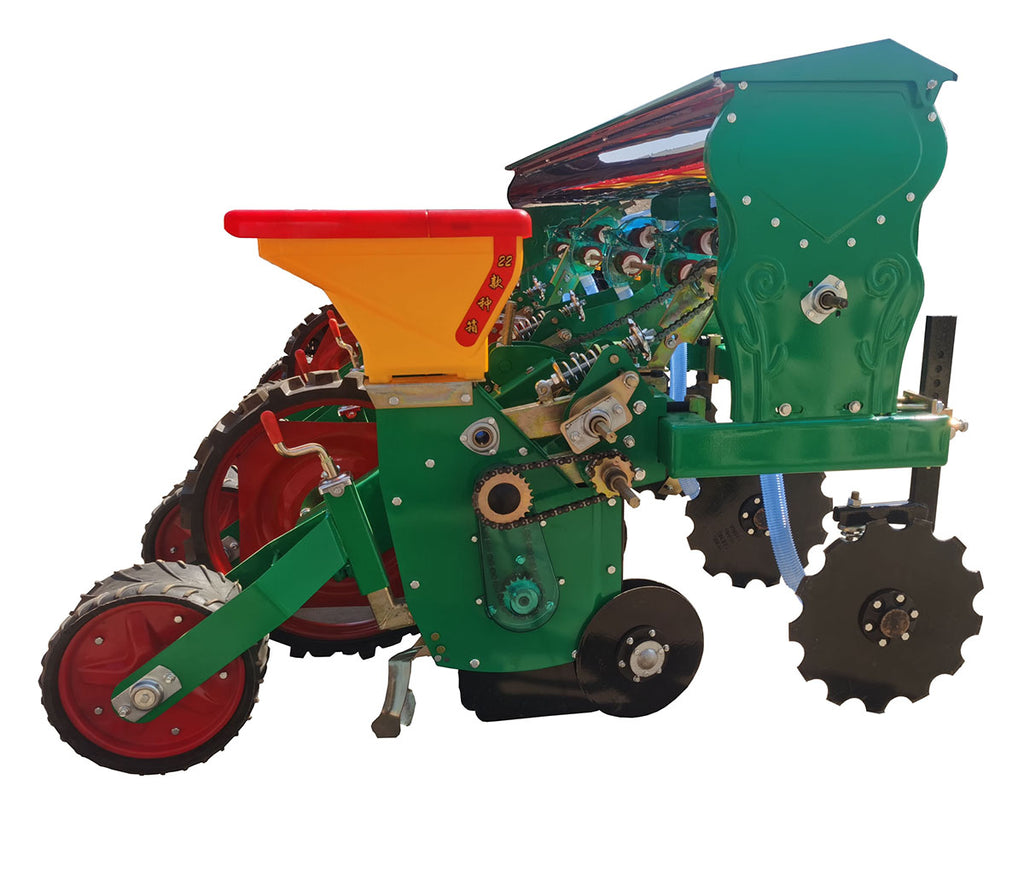 Sembradora De Maiz Porotos Fertilizante 4 Hileras 30a50HP Tractor Giovacchino