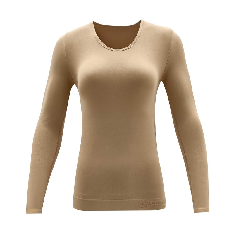 Pack de 2 Polera Cuello Redondo Microfibra Mujer