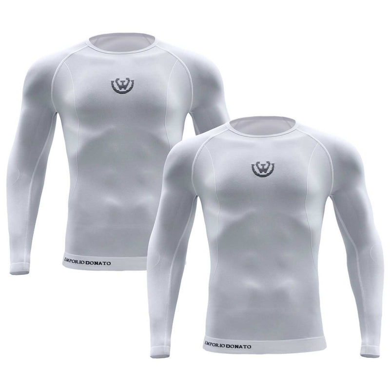 Pack de 2 Camisetas Termica Primera Capa Microfibra Hombre
