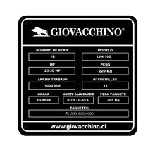 Cargar imagen en el visor de la galería, Trituradora Sarmientos Desbrazadora De 1.0mts 25a30HP Tractor Giovacchino