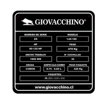 Cargar imagen en el visor de la galería, Trituradora Sarmientos Desbrazadora De 1.8mts 80a120HP Tractor Giovacchino