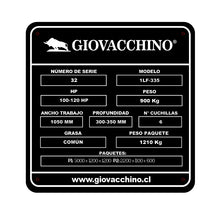 Cargar imagen en el visor de la galería, Arado Vertedera Reversible Hidraulico 3X Puntas 100a120HP Tractor Giovacchino