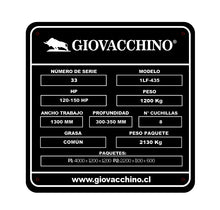 Cargar imagen en el visor de la galería, Arado Vertedera Reversible Hidraulico 4X Puntas 120a150HP Tractor Giovacchino