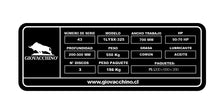 Cargar imagen en el visor de la galería, Arado De Discos Reversible Hidraulico 3X Puntas 50a70HP Tractor Giovacchino