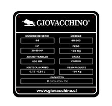 Cargar imagen en el visor de la galería, Cosechadora de Papas Hilera 60cm 30a40HP Tractor Giovacchino
