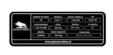 Cargar imagen en el visor de la galería, Rastra Discos De Levante 20x20Pulgadas 4mm 50a60HP Tractor Giovacchino