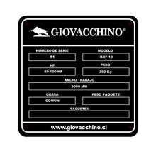 Cargar imagen en el visor de la galería, Pala Niveladora Hidraulica 3,0mts Cuchilla 80a100HP Tractor Giovacchino