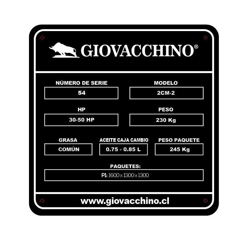 Sembradora Plantadora De Papas Caja Abono 2 Hileras 30a50HP Tractor Giovacchino