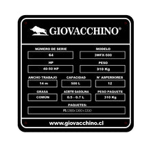 Cargar imagen en el visor de la galería, Fumigador Nebulizador Pulverizador 500L 40a50HP Tractor Giovacchino