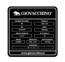 Cargar imagen en el visor de la galería, Trituradora Sarmientos Hidraulica Con Giro De 1,2mts 35a60HP Tractor Giovacchino