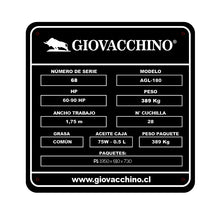 Cargar imagen en el visor de la galería, Trituradora Sarmientos Hidraulica Con Giro De 1,8mts 60a90HP Tractor Giovacchino