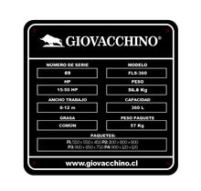 Cargar imagen en el visor de la galería, Trompo Abonador Tolva Fertilizador 360Litros 15a50HP Tractor Giovacchino