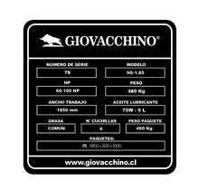 Cargar imagen en el visor de la galería, Segadora Tambor Hidraulica Corta Pasto Alfalfa 1,85mts 60a100HP Tractor Giovacchino