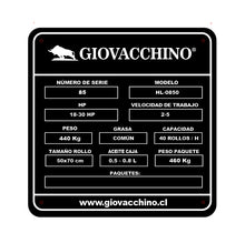 Cargar imagen en el visor de la galería, Enfardadora Bolo Pasto Alfalfa 50x70cm 18a30HP Tractor Giovacchino