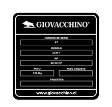 Cargar imagen en el visor de la galería, Sembradora Plantadora De Papas Caja Abono 1 Hileras 20a30HP Tractor Giovacchino