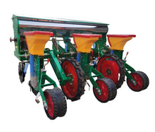 Cargar imagen en el visor de la galería, Sembradora De Maiz Porotos Fertilizante 3 Hileras 20a40HP Tractor Giovacchino
