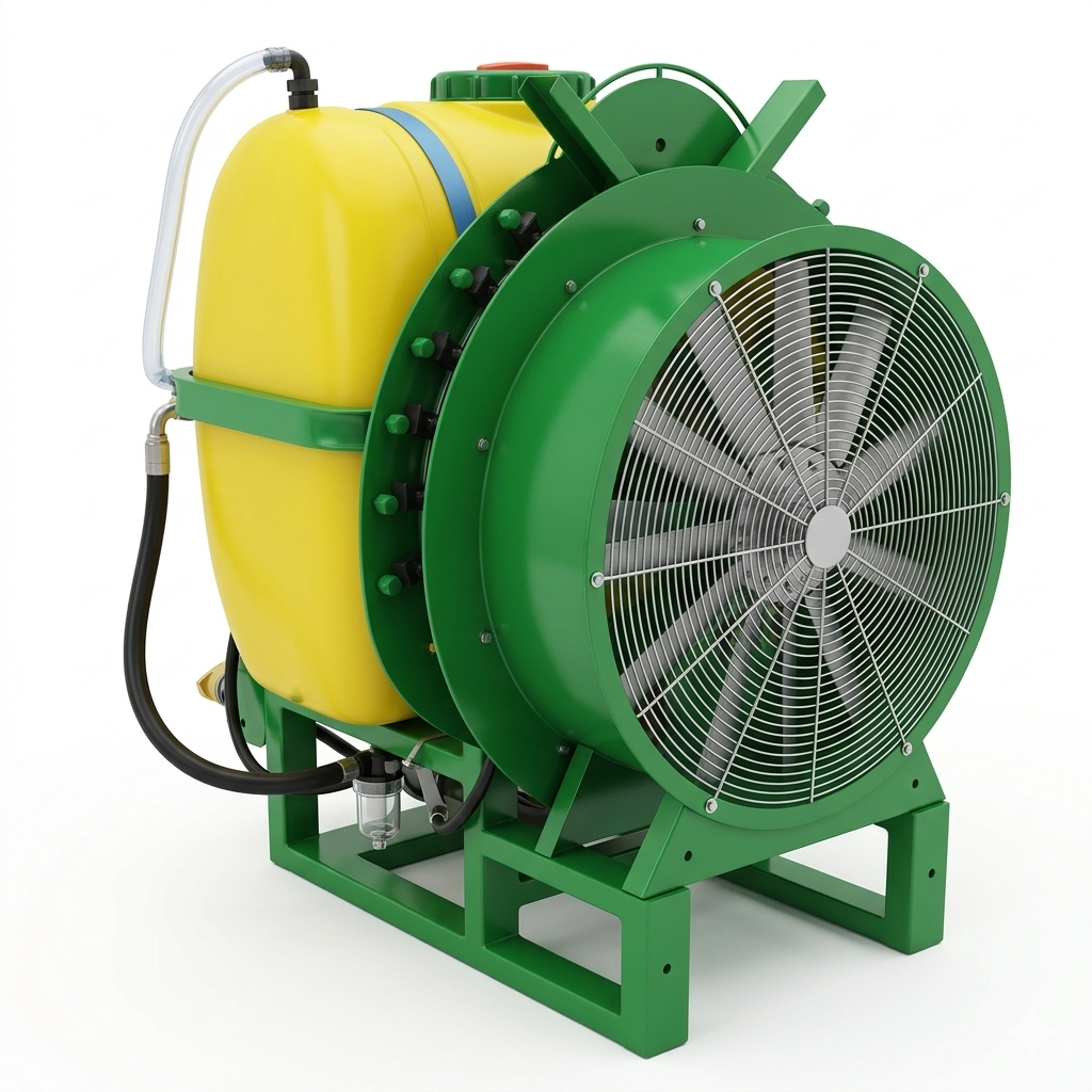 Fumigador Nebulizador Pulverizador 500L 40a50HP Tractor Giovacchino