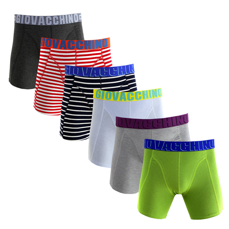 PACK 6 BOXER DE ALGODON GIOVACCHINO