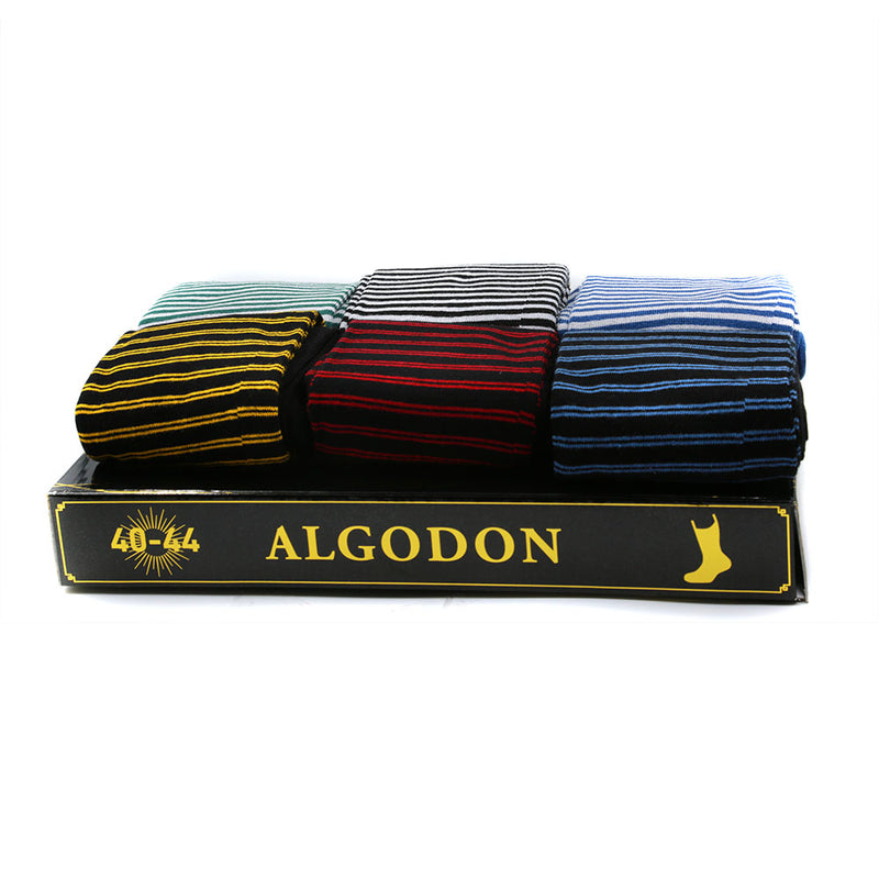 CALCETINES ALGODON - PACK 6 GIOVACCHINO